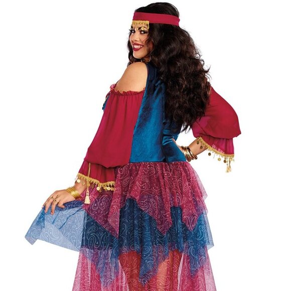 Plus size Gypsy Cosplay Costume Multi Size 3X - Picture 2 of 5